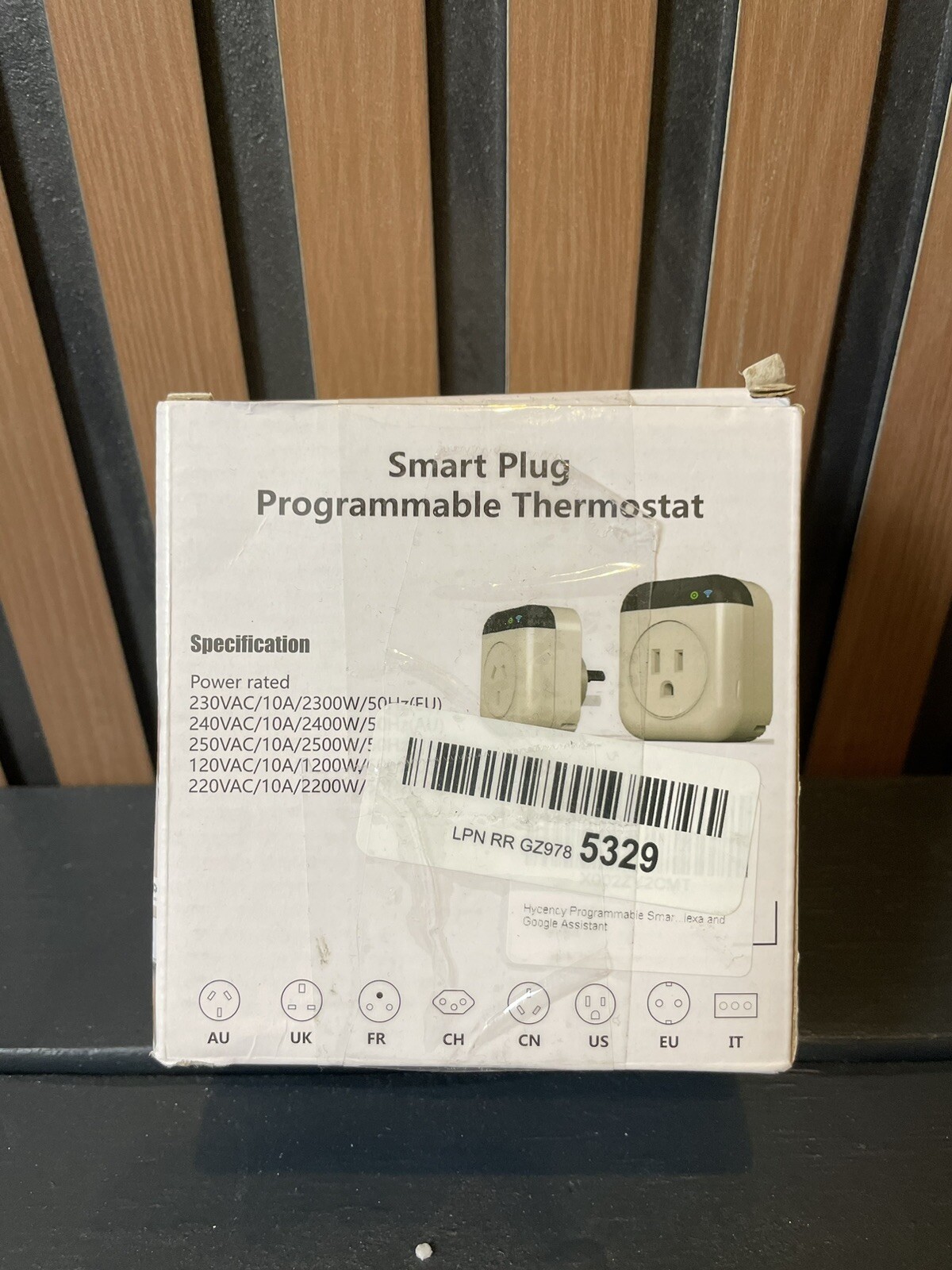 Smart programmable WIFI Thermostat Smart Home Plug Temperature Controller Alexa gallery