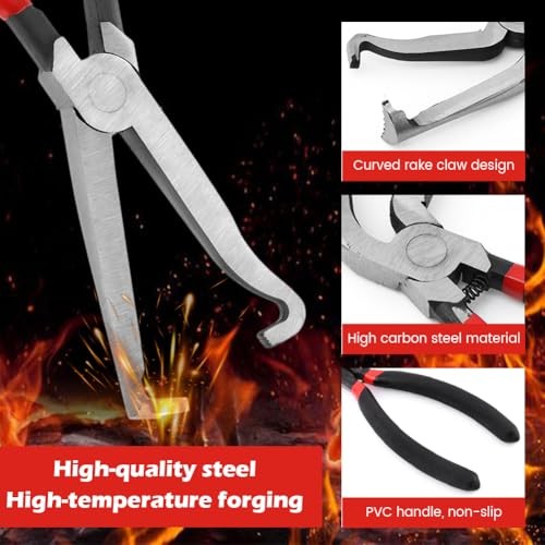 3Pcs Electrical Connector Disconnect Pliers Set, 37960/37980/13120 Spring Black gallery