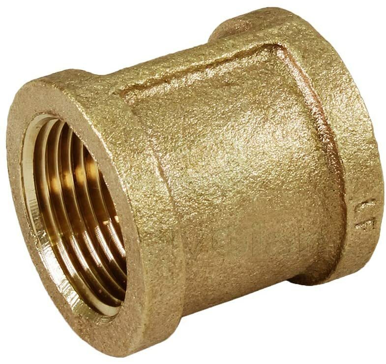 Midline Valve Female Threaded Lead Free Brass Coupling Connection 1/8"in-4"in gallery