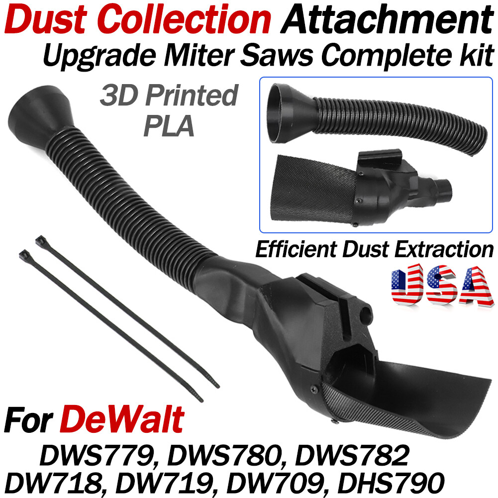 For DeWALT DWS779/780 DW718/719 Dust Collection Upgrade Miter Saws Complete Kit gallery