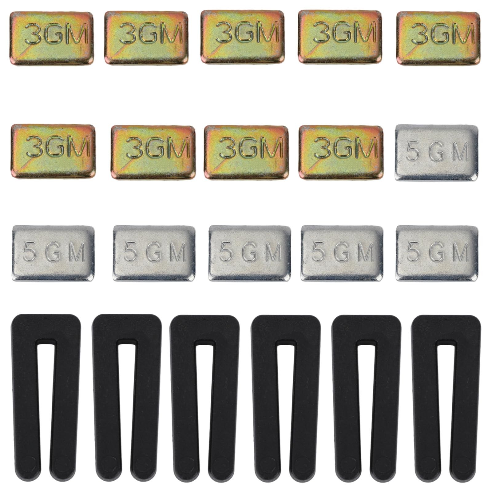 Ceiling Fan Balancing Kit, 21pcs, Black, Gold, Silver, Easy Installation gallery
