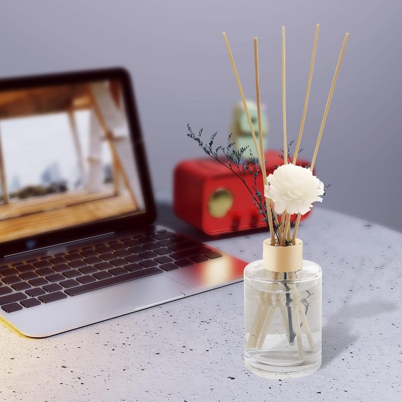 100pcs 10" Reed Diffuser Sticks Natural Rattan Wood for Essential Oil Aroma gallery