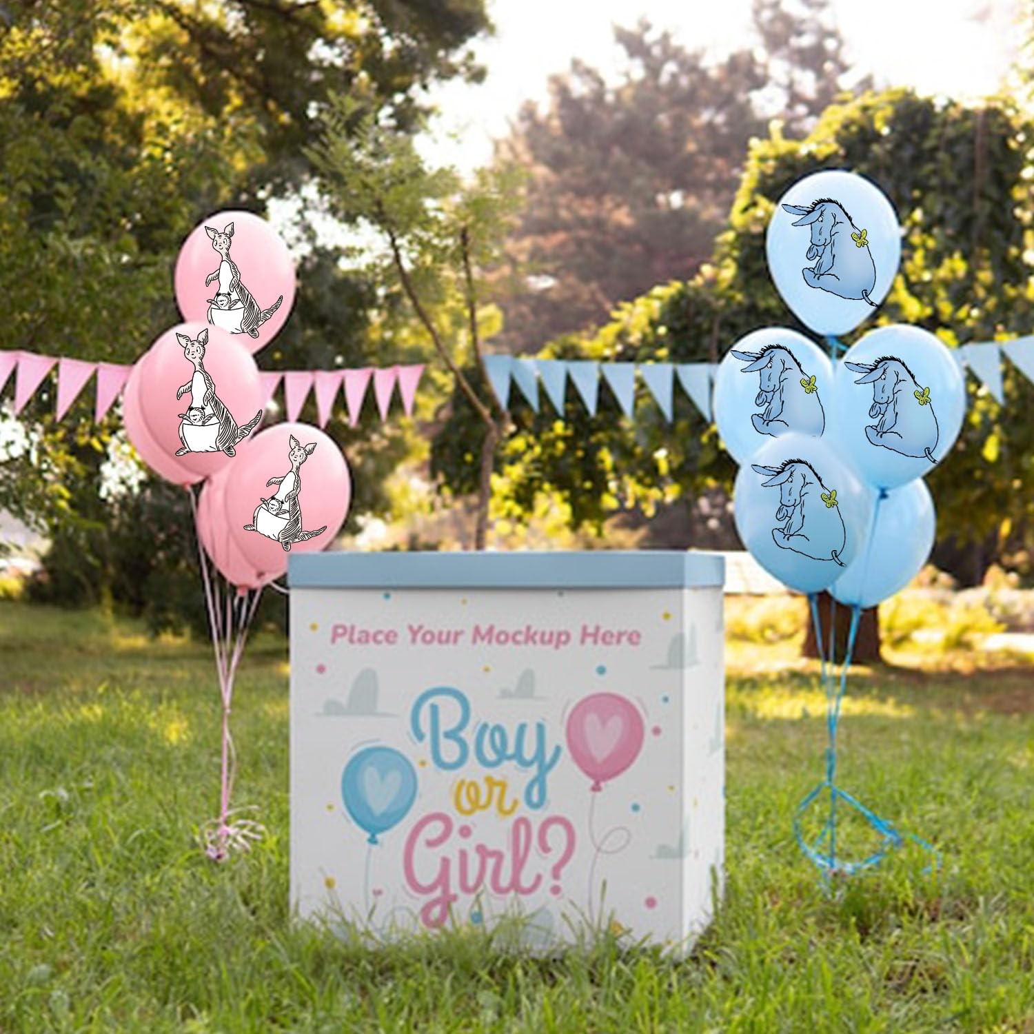 48PCS 12Inches Winnie Balloons for the Pooh Baby Shower Decorations,Winnie Ball gallery