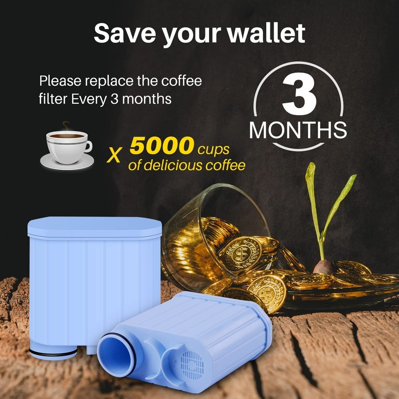 Coffee Water Filter Replacement for AquaClean CA6903 /10/00 /01/22 /47 CMF009 gallery