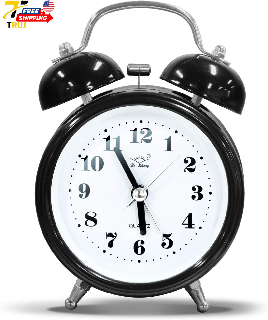 Super Extremely Extra Loud Alarm Clock for Very Heavy Sleeper Battery Backup NEW gallery