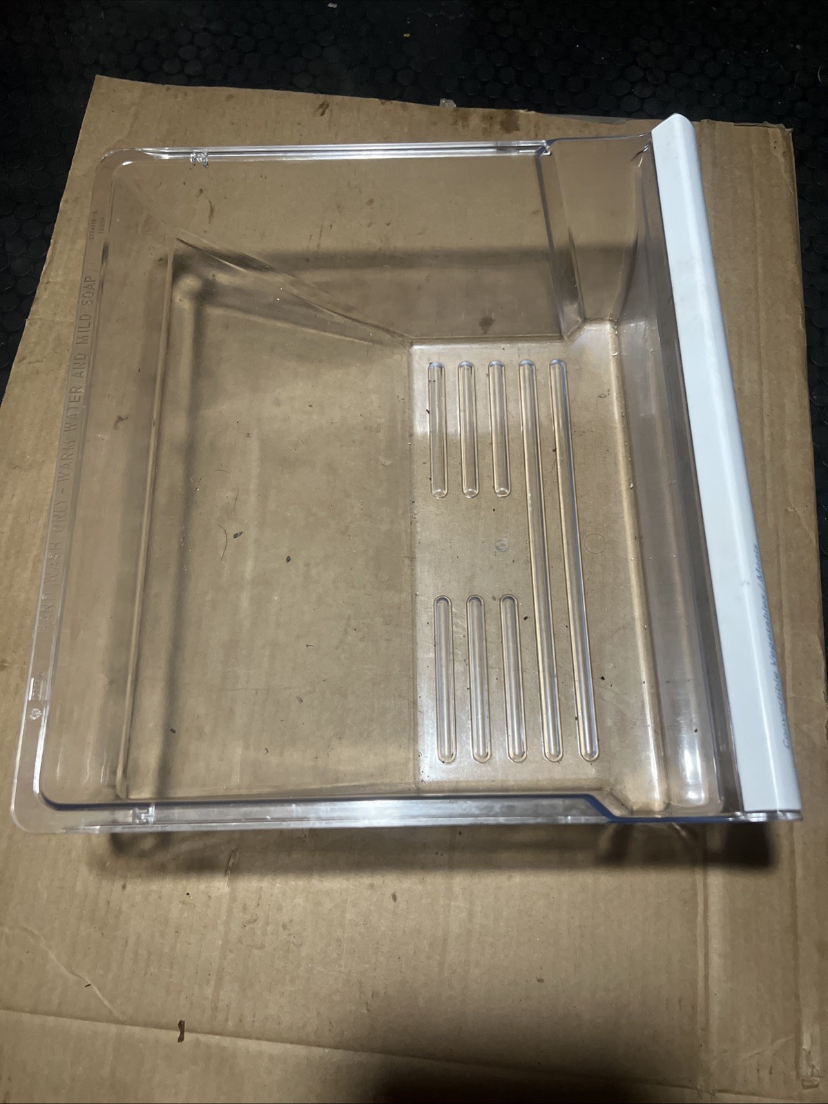 Whirlpool Refrigerator Bottom Meat Pan Part # 2188654 WP2188664 gallery