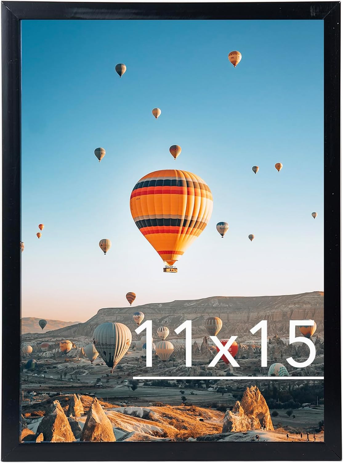 11X15 Inch Picture Frame, Horizontal and Vertical Formats for Wall Hanging, 11 X gallery