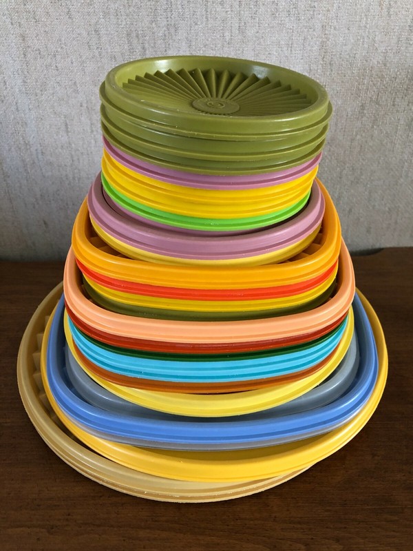 Tupperware Replacement Lids - Many Sizes, Colors - You Choose! Volume Discount! gallery