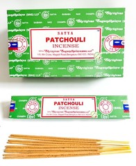 Satya Patchouli Incense Sticks – Aromatherapy – U Pick Quantity – Free Ship!