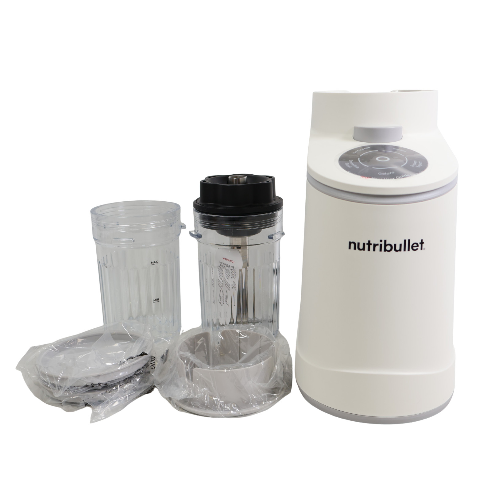 nutribullet Chill Ice Cream Maker for Gelato, Sorbet, Frozen Yogurt NBD50100AW gallery