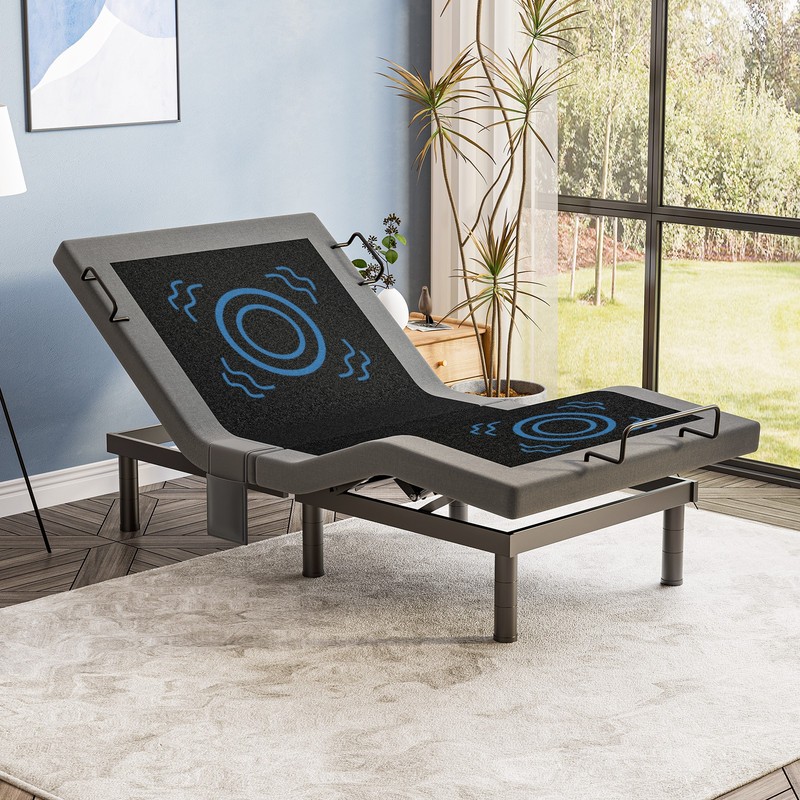 Used Adjustable Bed Frame Zero Gravity Powered Base w/ Massage Remote Twin XL gallery