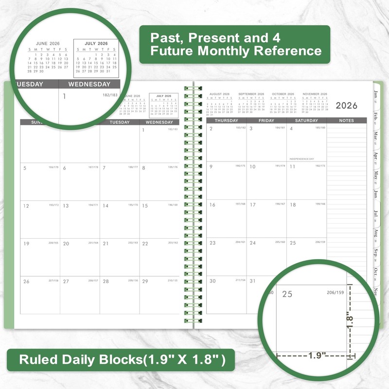 2026-2027 Monthly Planner - Planner/Calendar 2026-2027, JUL 2026 - DEC 2027, ... gallery
