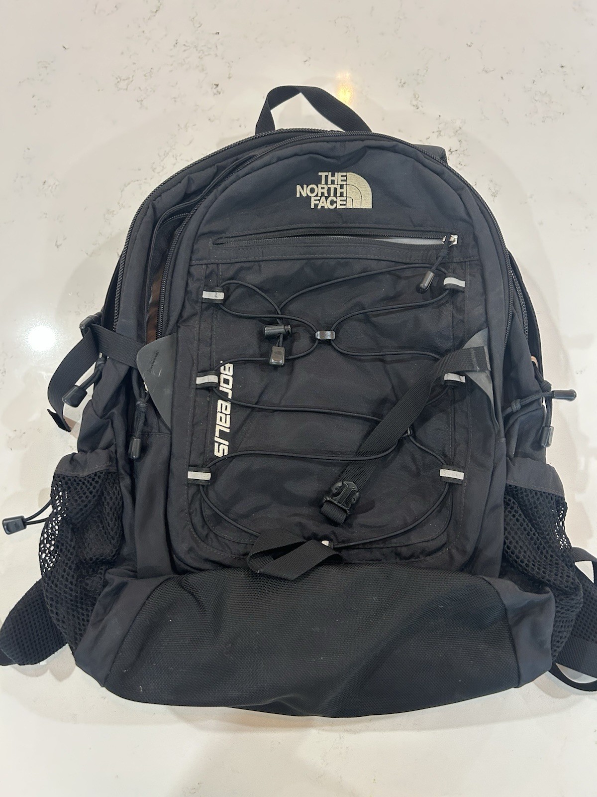 North Face Black Borealis Backpack