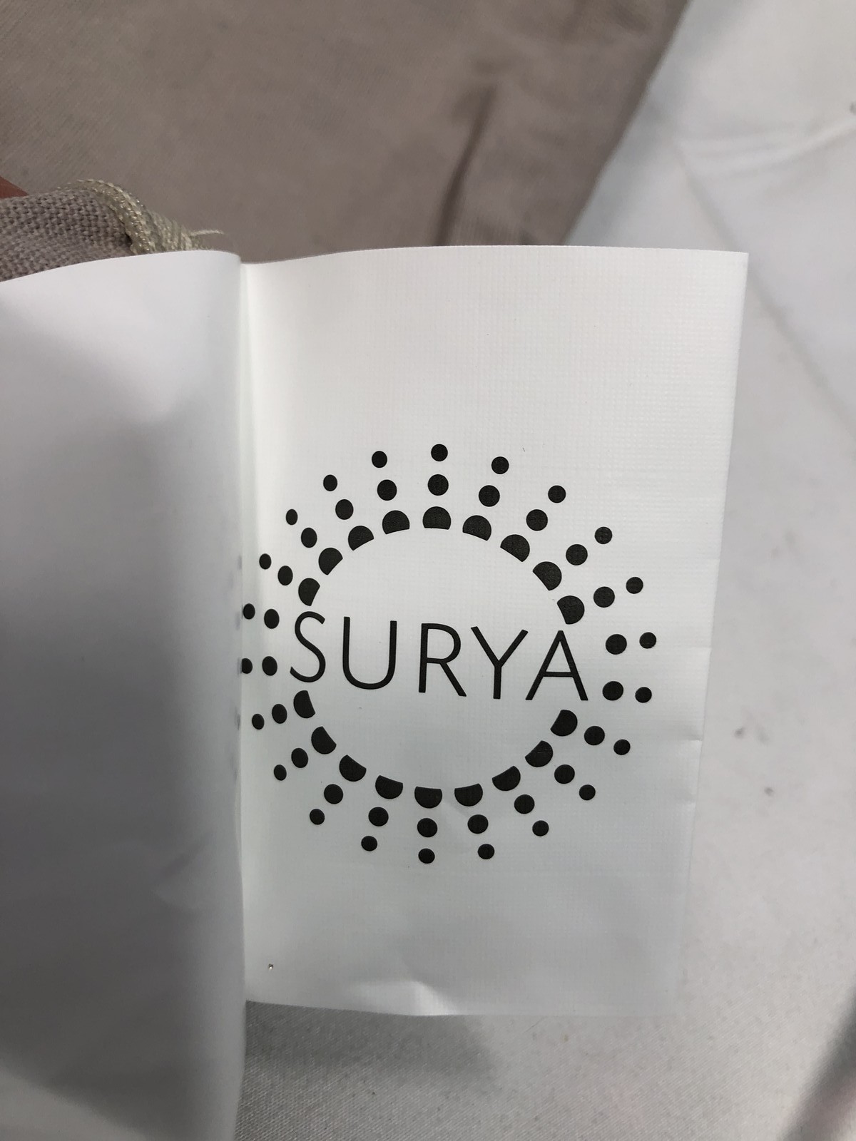 Surya Decorative Pillow Cover Textured Polyester Cotton Blend 21"x21" gallery