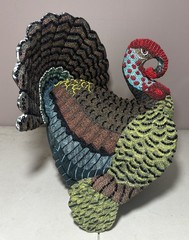 John Derian Fall Turkey Shaped Pillow 2023 Edition Collectors Item