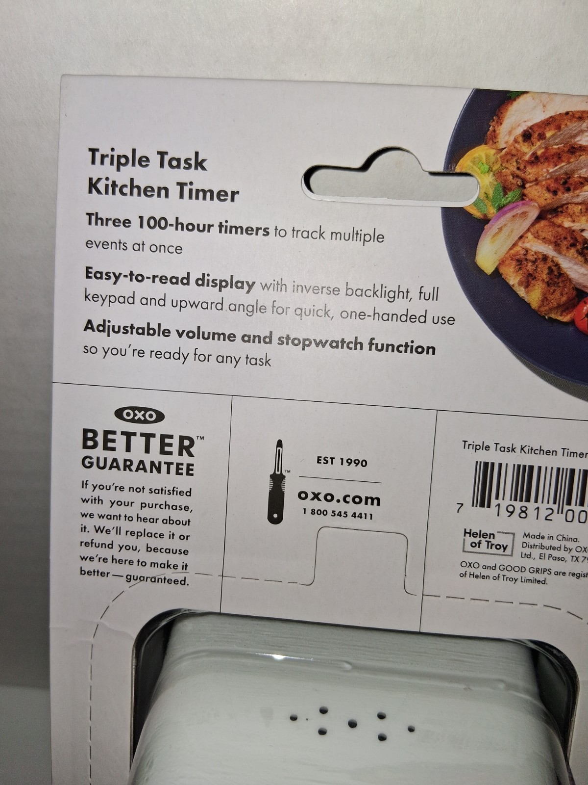 OXO Good Grips Digital Triple Kitchen Timer - Black NEW gallery
