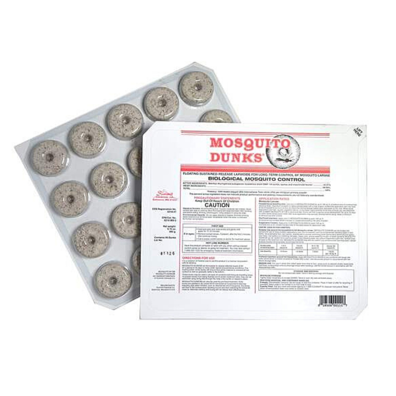 Mosquito Dunks Biolical Mosquito Larvae Control 20 pack gallery