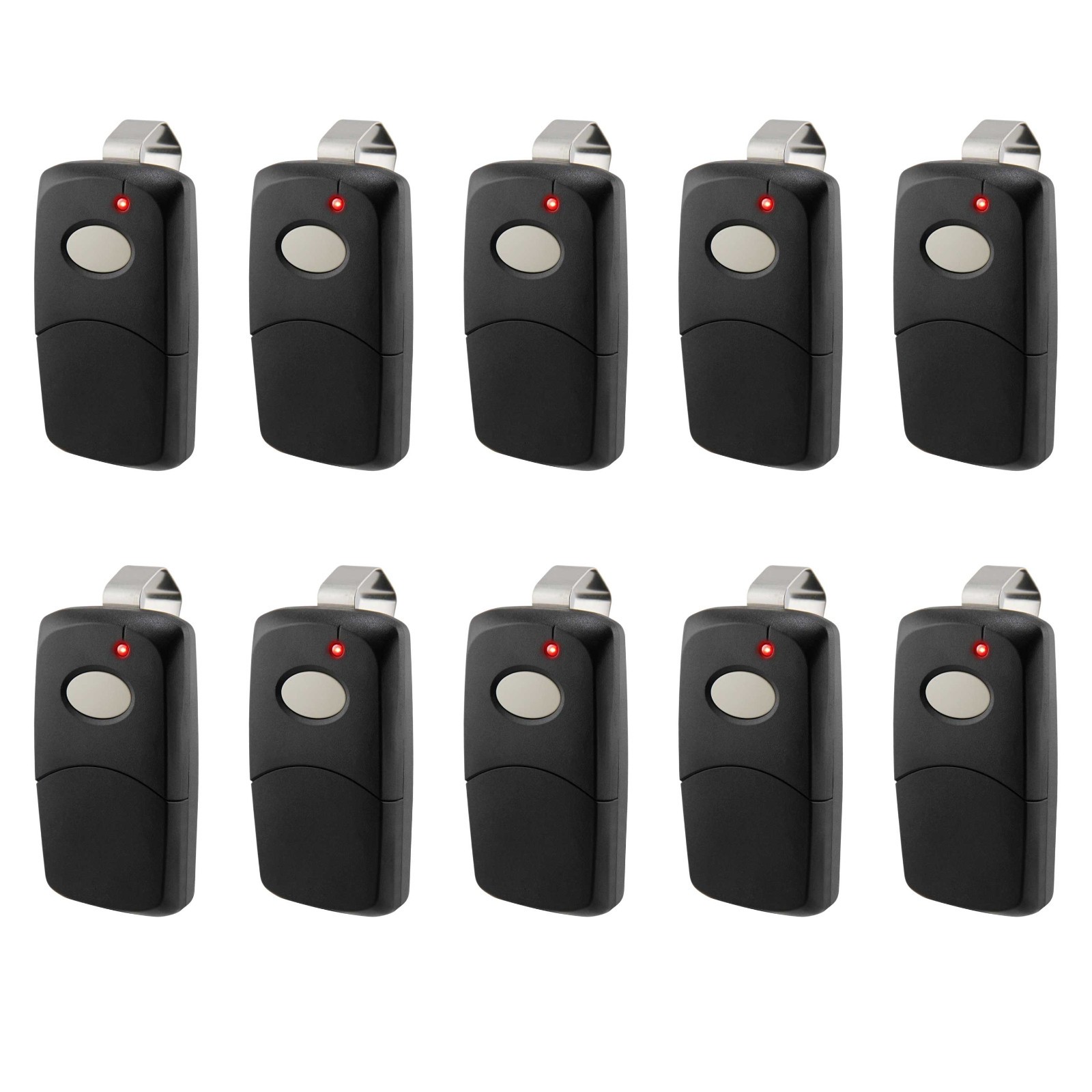 10 For 3089 Multi-Code Multicode 308911 Linear MCS308911 300mhz Remote Black gallery