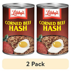 (2 pack) Libby’s Corned Beef Hash, 37g Protein Per Serving, Canned Food, 15 oz.