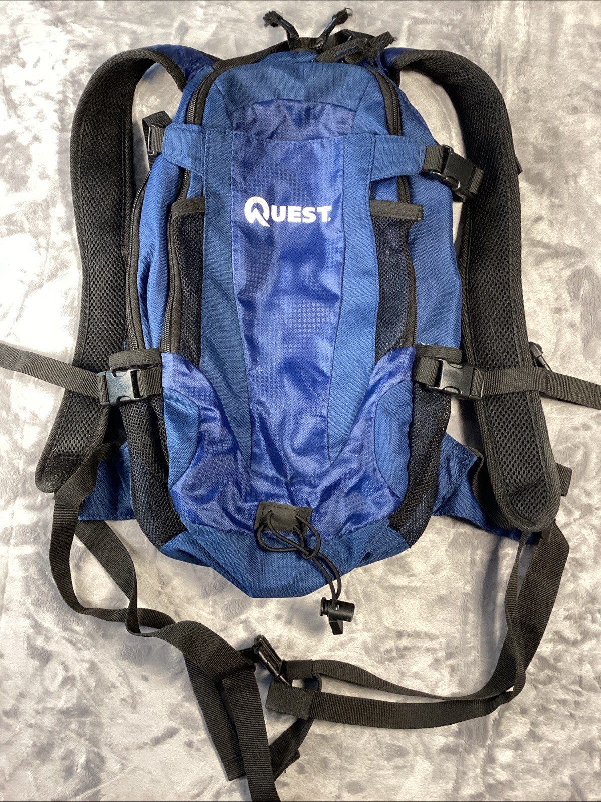Quest Backpack Day Pack Hydration Pack Ready Navy Blue