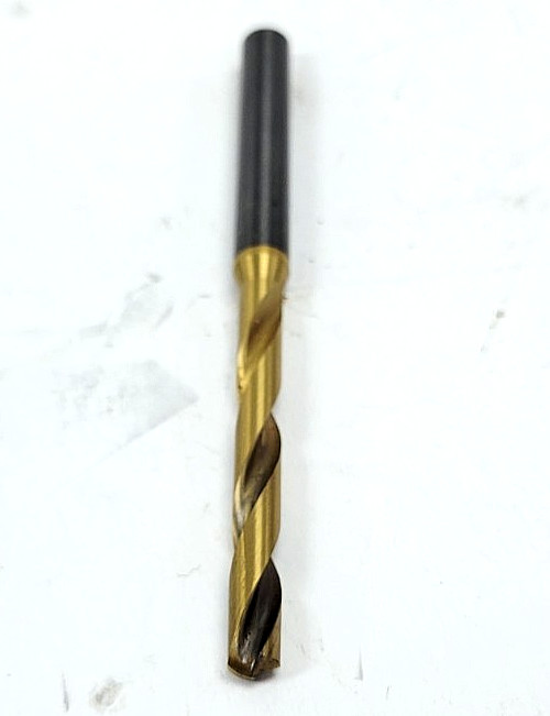 SOLID CARBIDE DRILL BIT 5MM X 44MM FLUTE TiN COATED M/N:B042A04763CPG (LOT OF 2) gallery