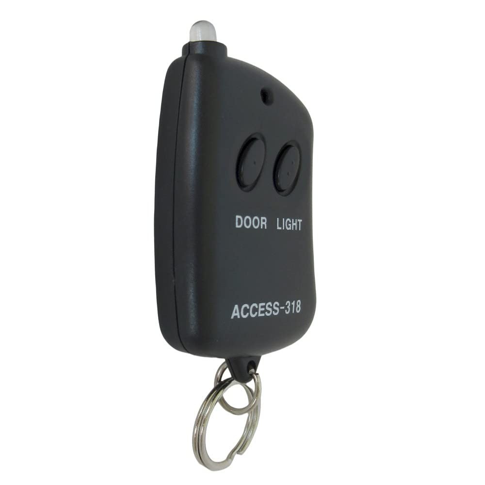 ACCESS-318 Mini Remote Control Garage Door Gate Opener with LED 9 Digit Black gallery