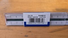ALVIN 241B – Bamboo Engineer Triangular Scale – NIB