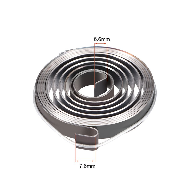 Drill Press Spring Quill Feed Return Coil Spring Assembly 1540mm 49x8x0.8mm gallery