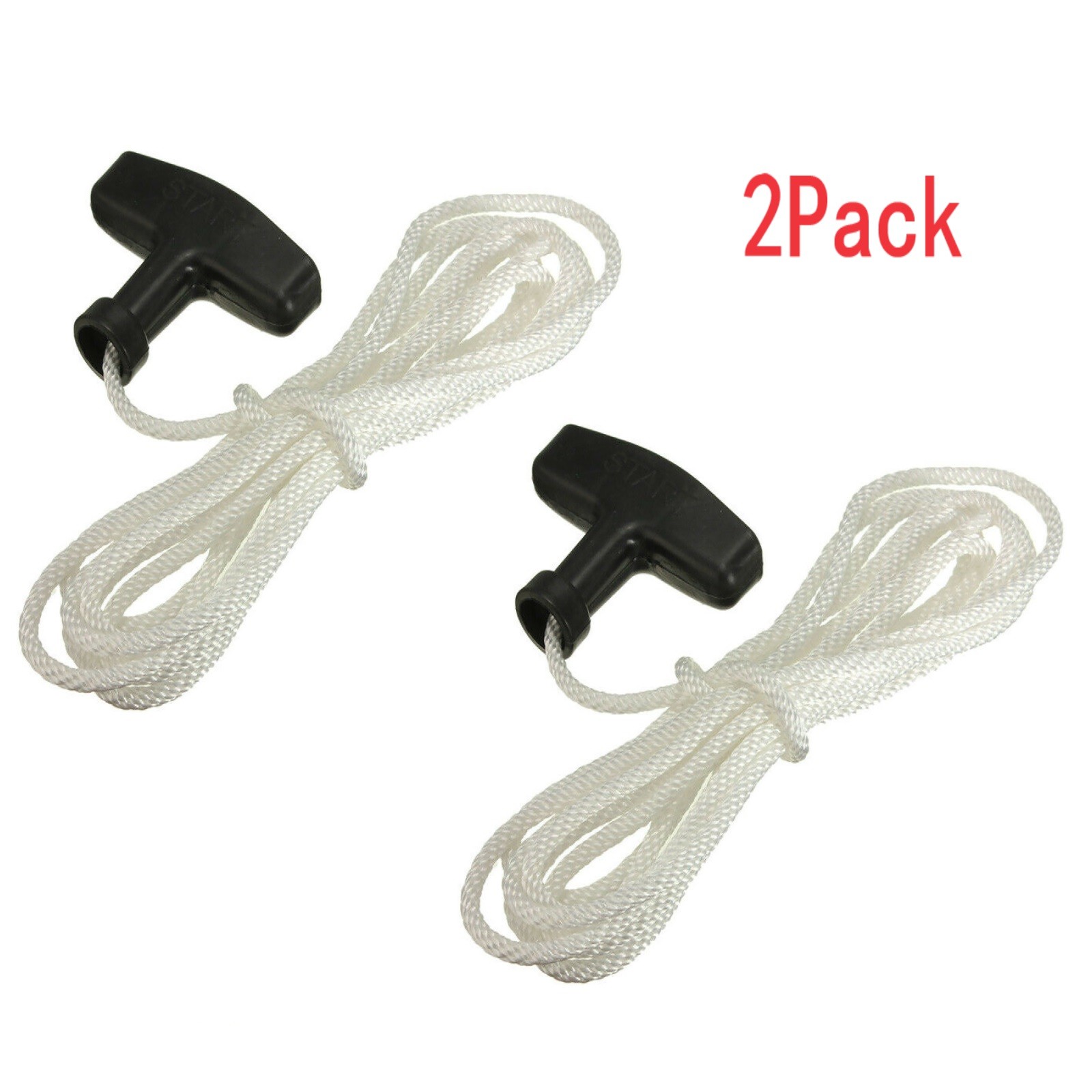 2Pcs Universal Starter Start Cord Line Rope with Pull Handle for Lawnmowers gallery