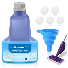 500ml Leak-Proof Cleaning Solution Bottle for Swiffer WetJet – Hand Wash Only