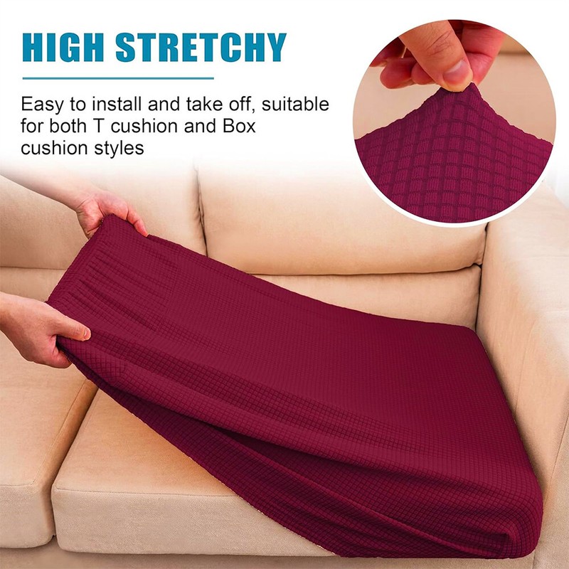Stretch Sofa Covers Couch Settee Seat Cushion Slipcover L Shape Sectional Covers gallery