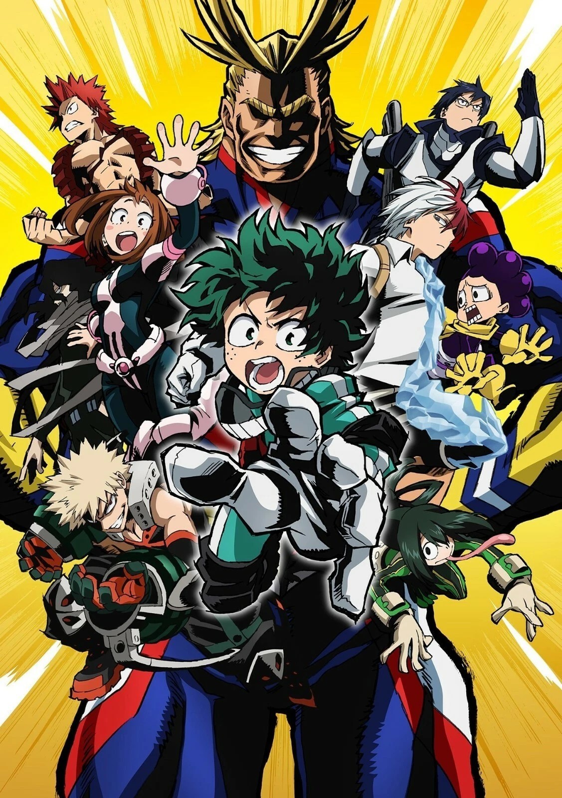 My Hero Academia All Characters Poster print 14"x20" gallery
