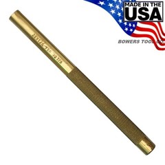Wilde Solid Brass Drift Pin Punch 1/2″ x 7″ Made in USA BP1632