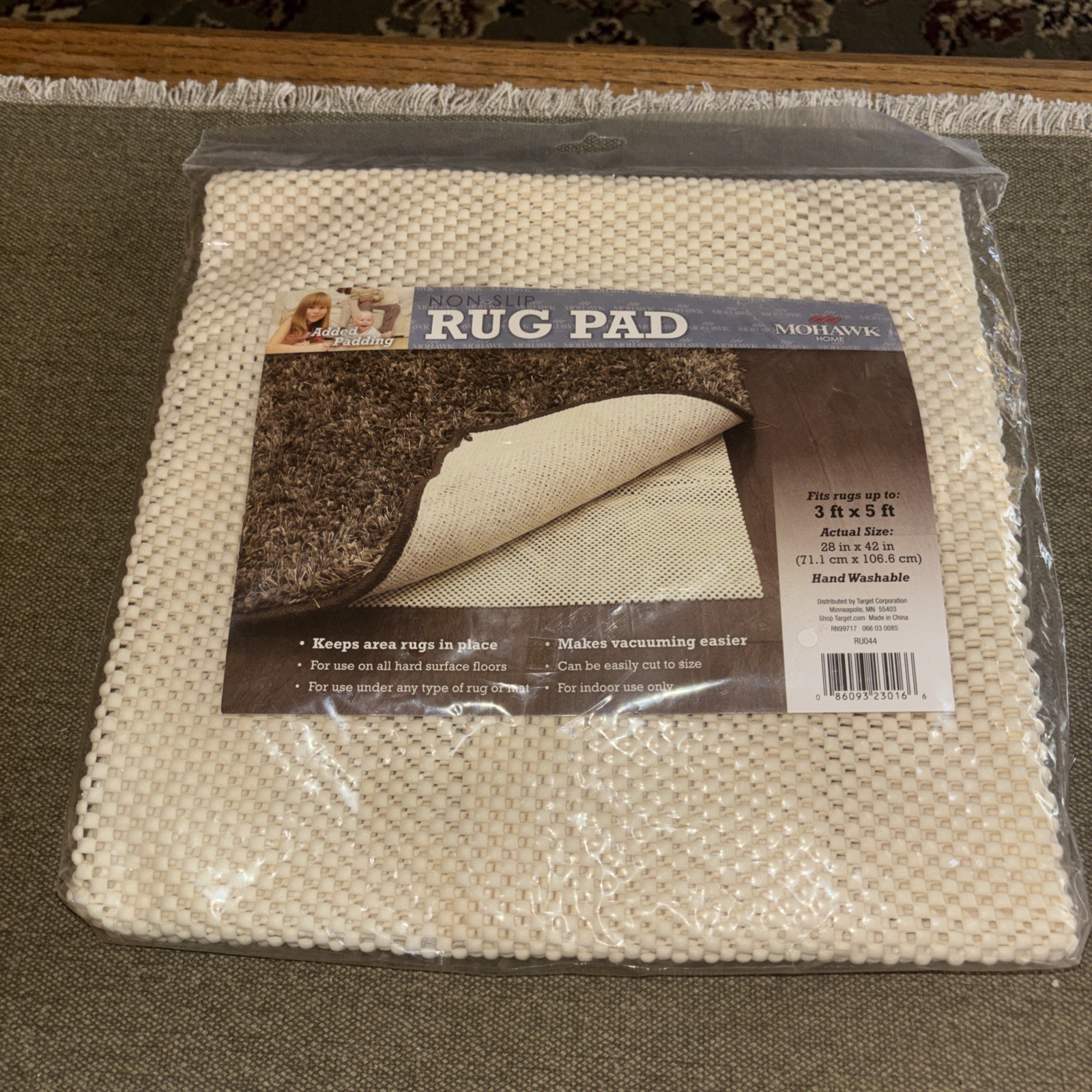 Mohawk Home 28" X 42" Better Quality Nonslip Rug Pad Brand New! gallery