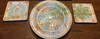 NEW Tropical Beach Party 4 Serv Trays, 4 Dinner, 4 Side, 5 Trees FREE SHIPPING!! gallery