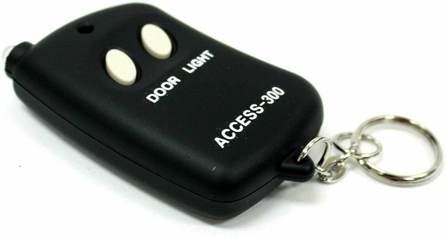 Access 300 10 Digit Dip Switch Garage Door Opener Remote Transmitter Keyring gallery