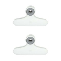 OXO Good Grips Bag/Chip Clips (Extra-wide) – 2 Pack, White