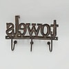Cast Iron Towel Hanger-Approximately 9-1/2 Inches-3 Hooks gallery