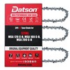 3PACK,14 Inch Chainsaw Chain, 14in BAR 1/4 0.043 72DL Low Kickback gallery
