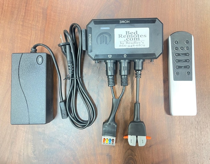Universal Adjustable Bed Remote w Massage Conversion Kit (24v-29v motors only) gallery