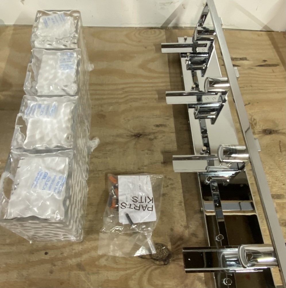Z-Lite 1938-4V-CH Bennington 4 Light 29" Wide Bathroom Vanity Light *READ*
