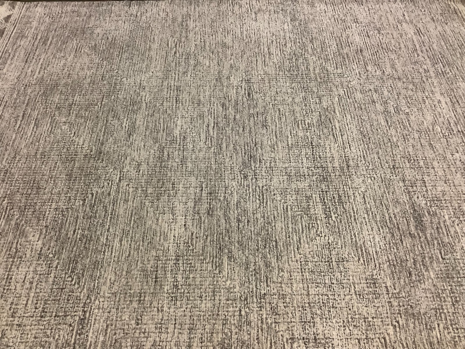 IVORY / GREY 6' X 9' Back Stain Rug, Reduced Price 1172665764 ABT349F-6 gallery