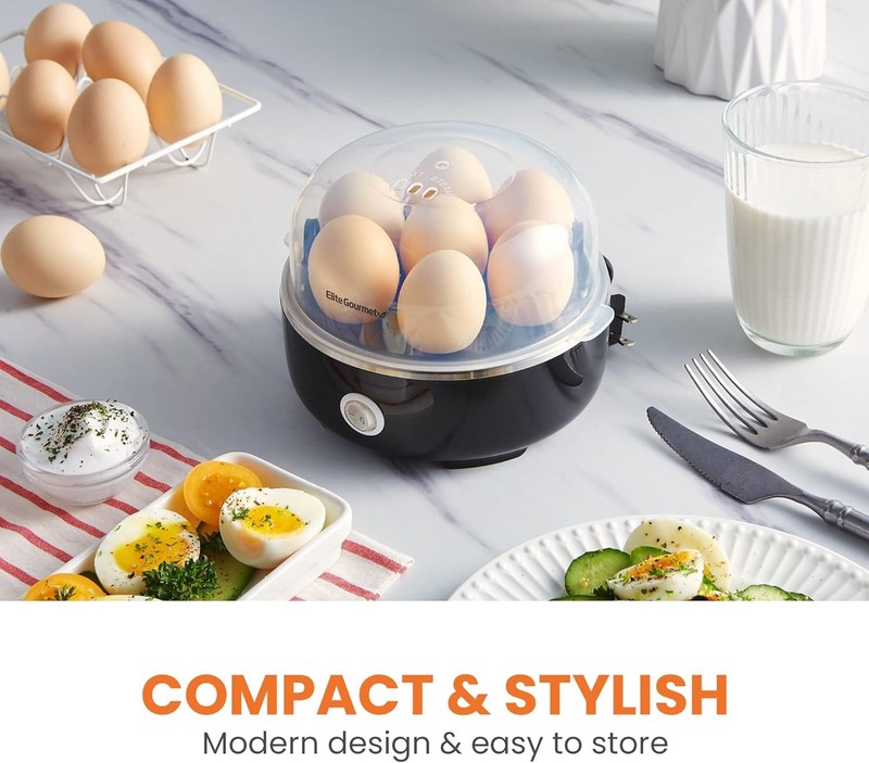 EGC115B Easy Egg Cooker Electric 7-Egg Capacity Soft Medium Hard-Boiled Egg... gallery