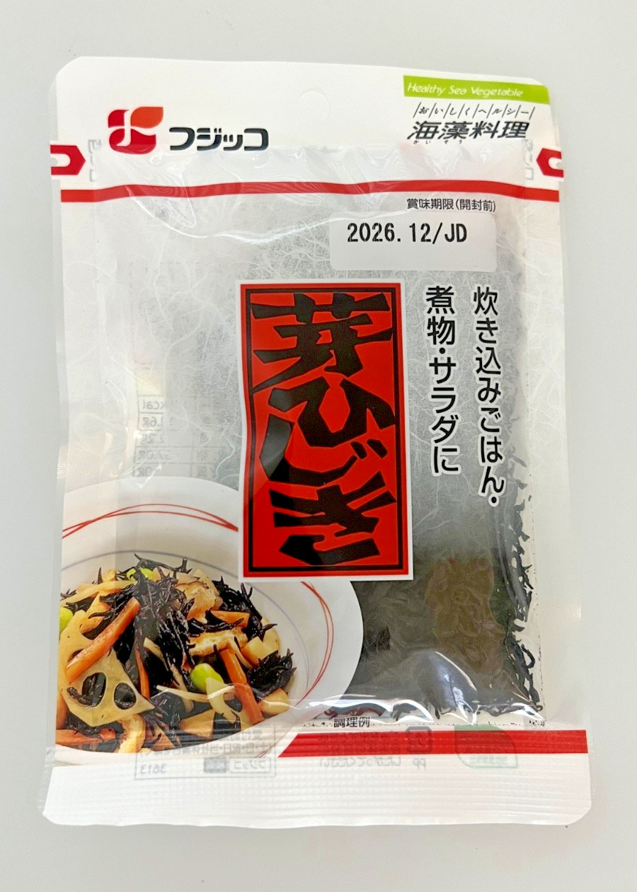 FUJICCO　フジッコ 芽ひじき Me-Hijiki Dried Seaweed 0.7oz (20grams) x 1 bag gallery