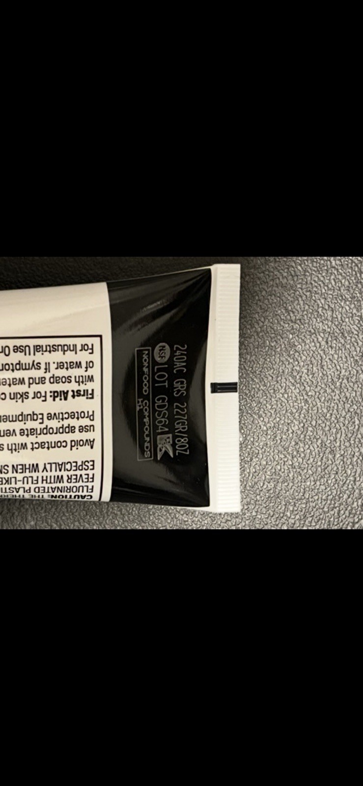 Krytox 240 AC High Temperature Grease, Tube, 8 oz. (227gr.) - Read Desc gallery