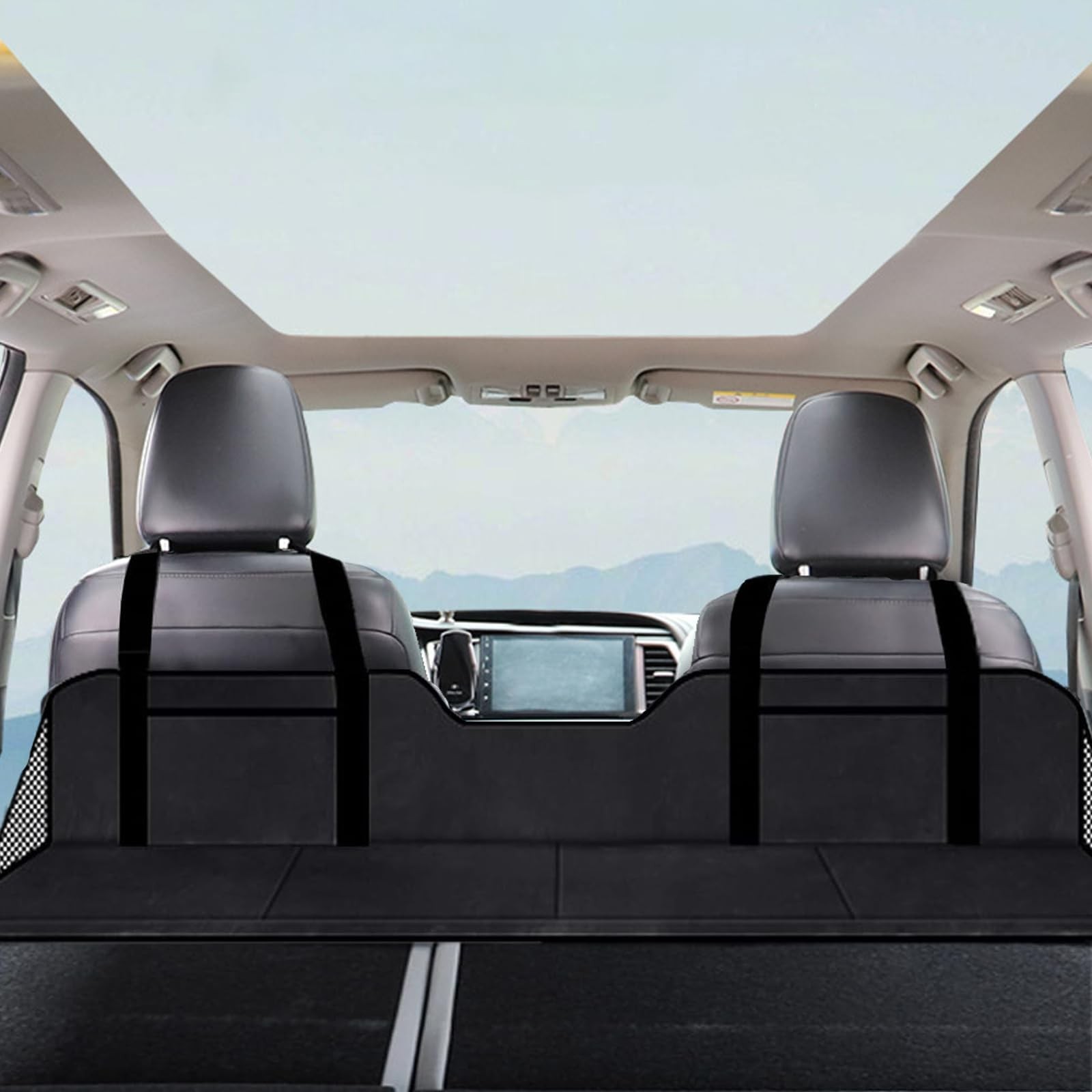 Portable Folding Car Mattress Back Seat Bed Extender for Camping Travel Sleeping gallery