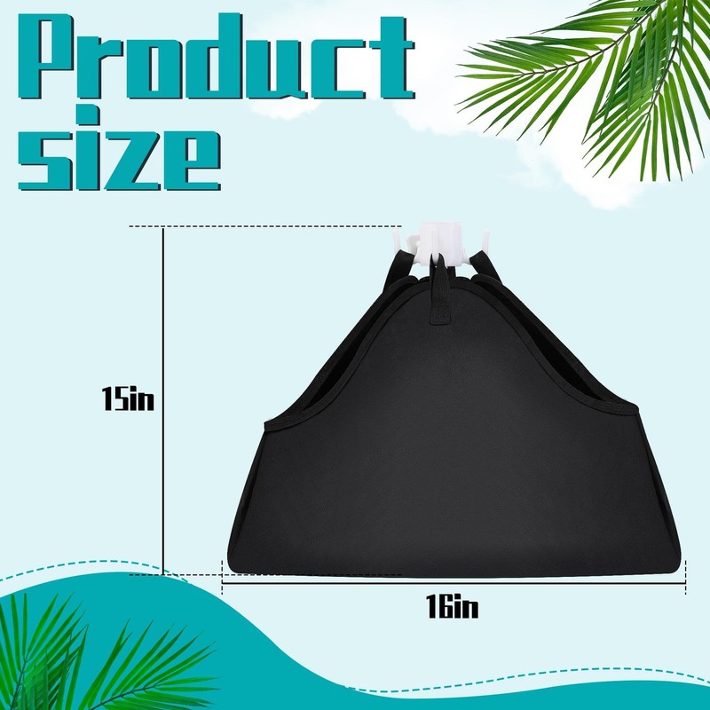 DECOHS 2 Sets Beach Umbrella Base Weight- 600D Oxford Cloth Sun Umbrella Fill... gallery