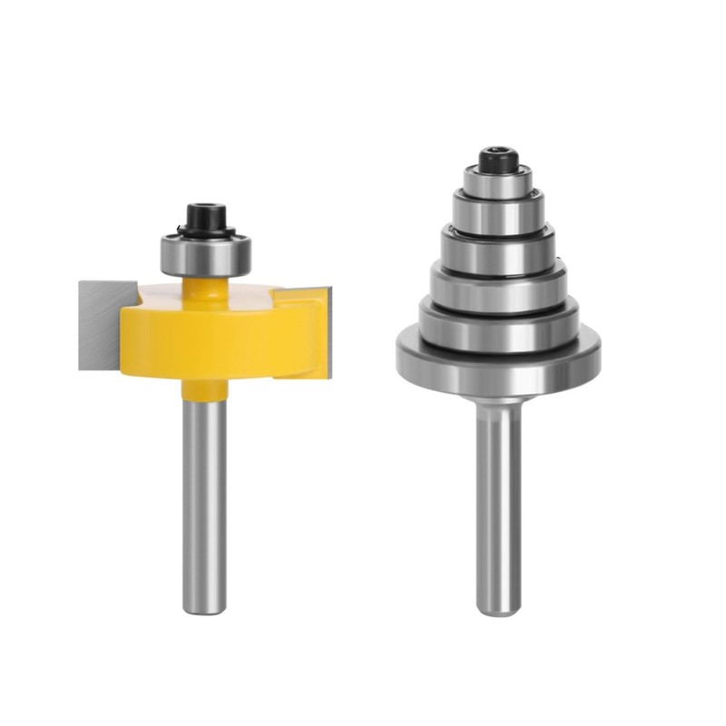 Router Bit Set Suitable for MDF, solid wood, particle board, and plywood gallery