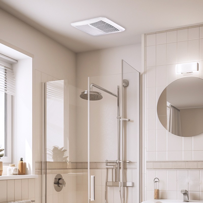 150 CFM ACiQ Select Efficient Bathroom DC Exhaust Fan, Quiet Ceiling/Wall Venter gallery