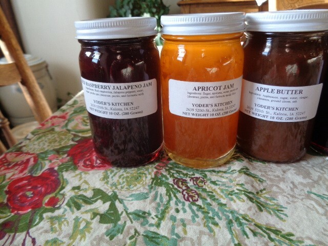 10 oz Jars Yoder's Kitchen Classic Jam Jelly - Like Grandma's Kitchen  gallery